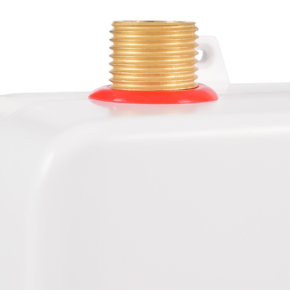 3000W 4.57*2.76*7.68in White ABS& 304 Stainless Electric Instant Water Heater