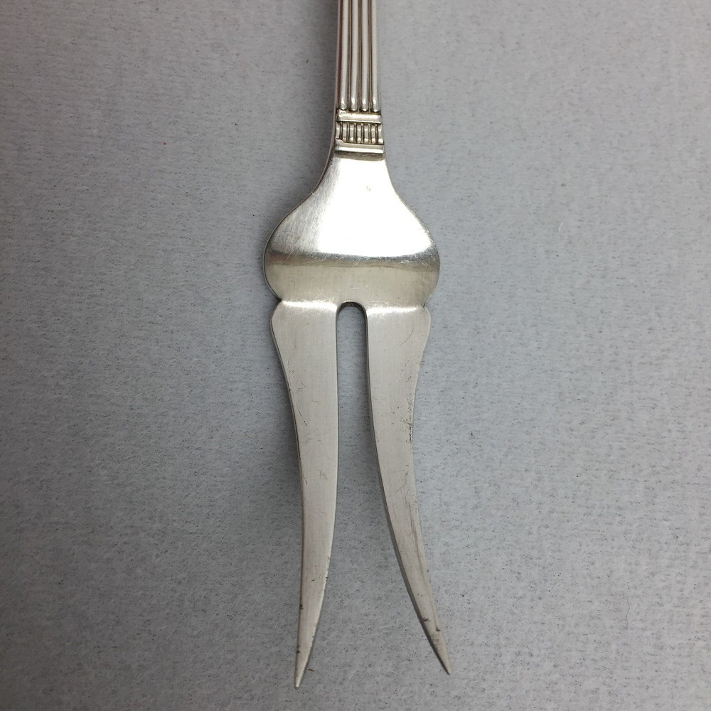 Viking Rose Serving Fork Th Marthinsen 830 Silver Norway