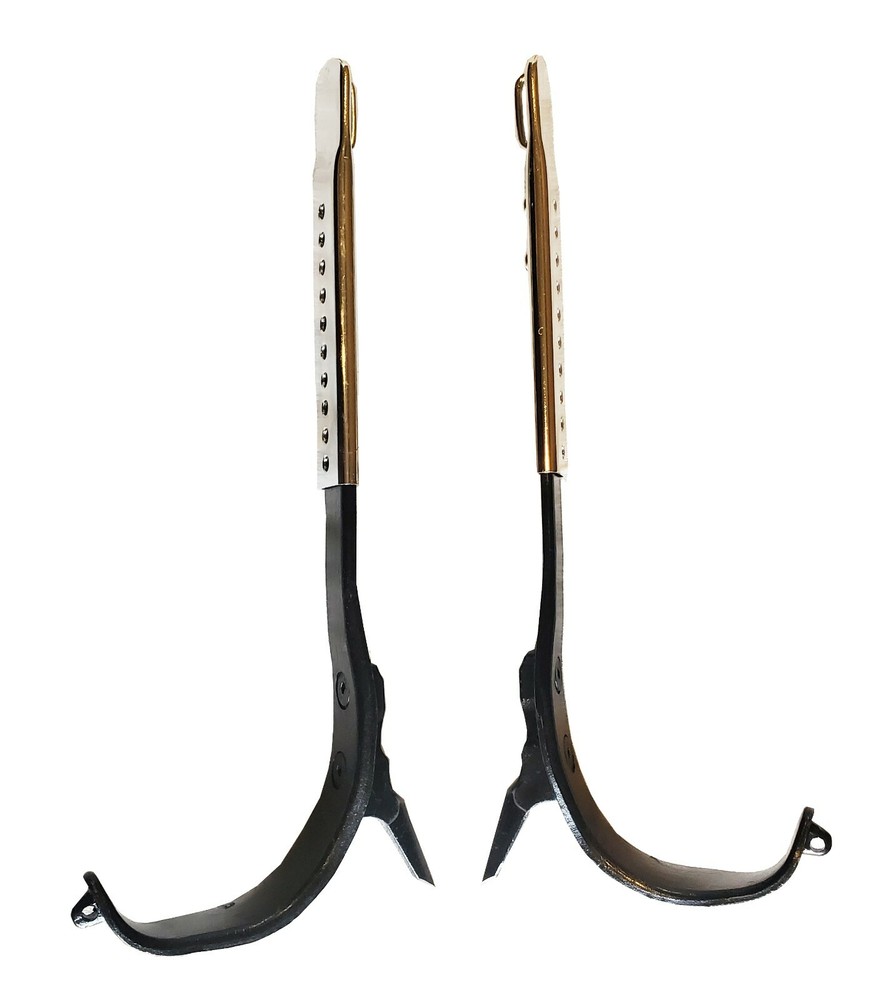 Tree Climbing Spike Set Pole Climbing Spurs Climber Adjustable Long Graffs