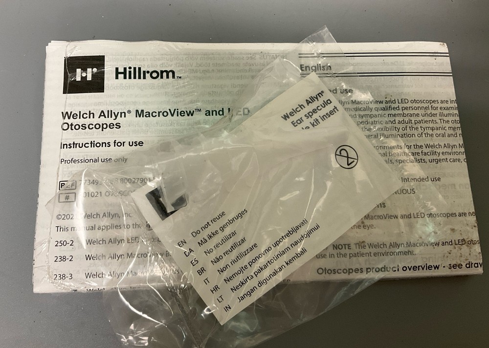 Hillrom MacroView Otoscope Model 238-2