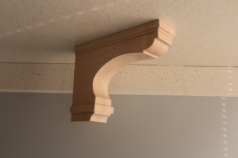 Unfinished Hard Maple Corbels (Country/Modern style)- Multiple Use