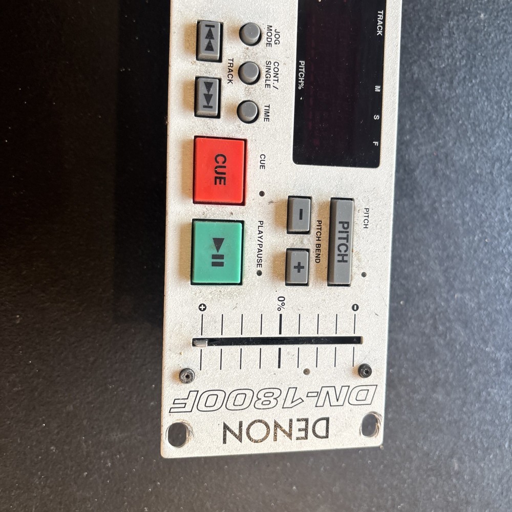 Denon DN1800F Controller WHITE Parts Untested