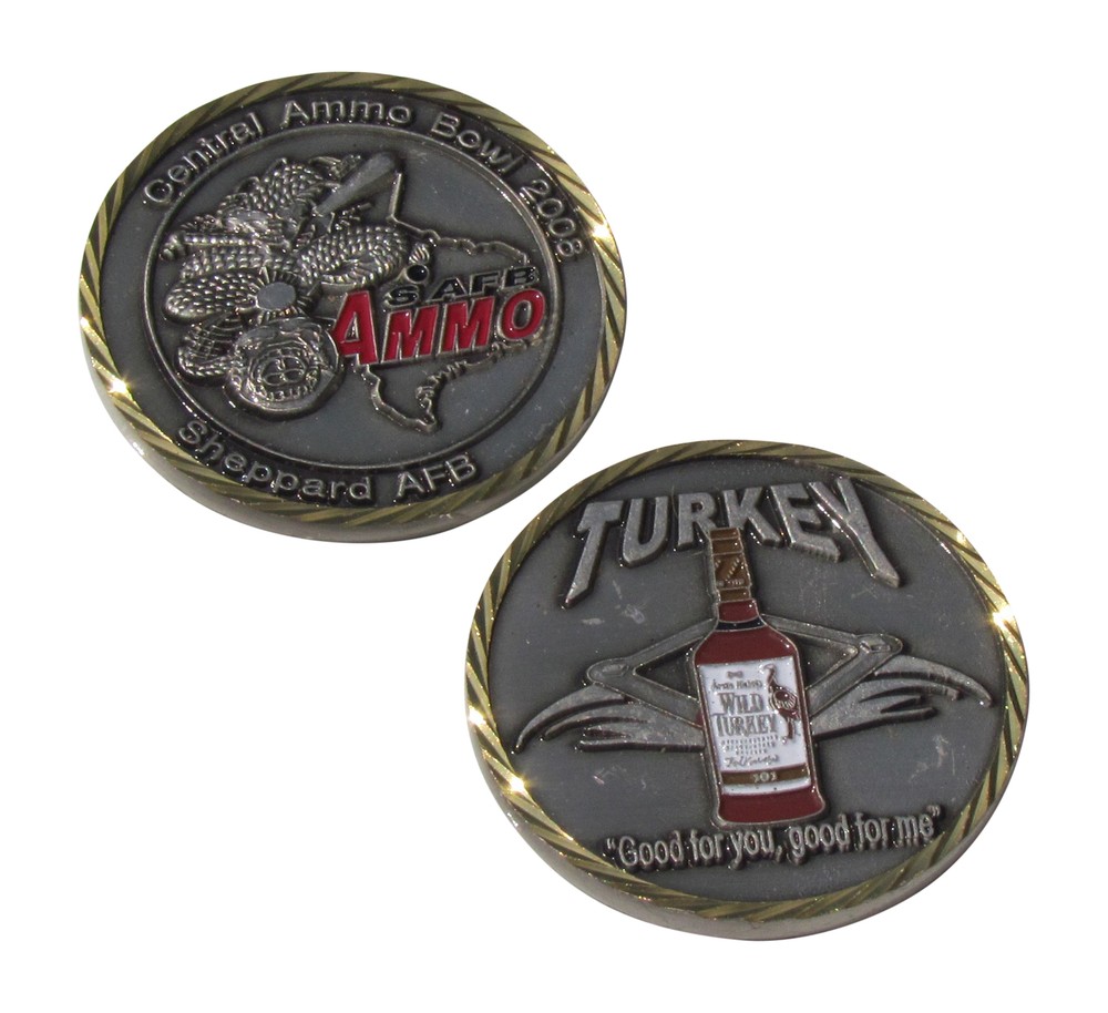 Central Ammo Bowl 2008 Challenge Coin