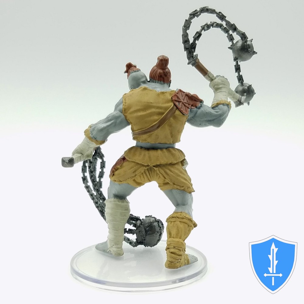 Ettin (flails) - Bestiary Unleashed #32A Pathfinder Battles D&D Miniature
