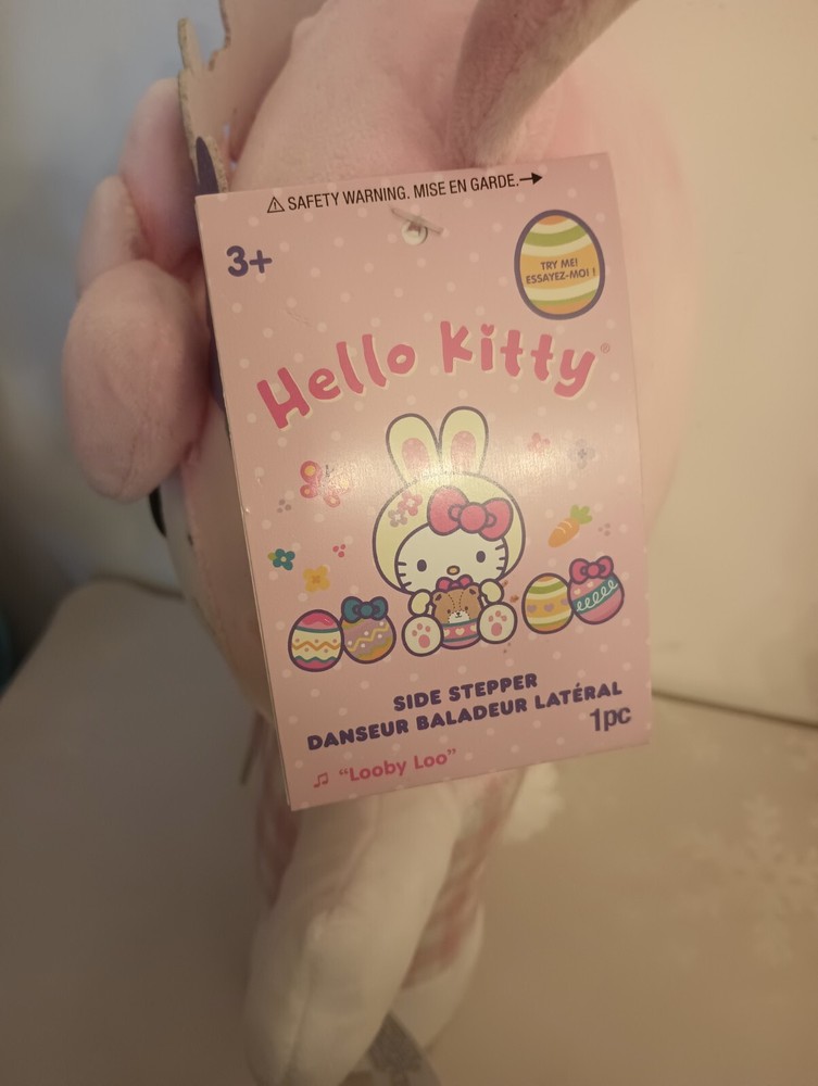 Hello Kitty Easter Animated Musical Side Stepper Greeter Set Of 2