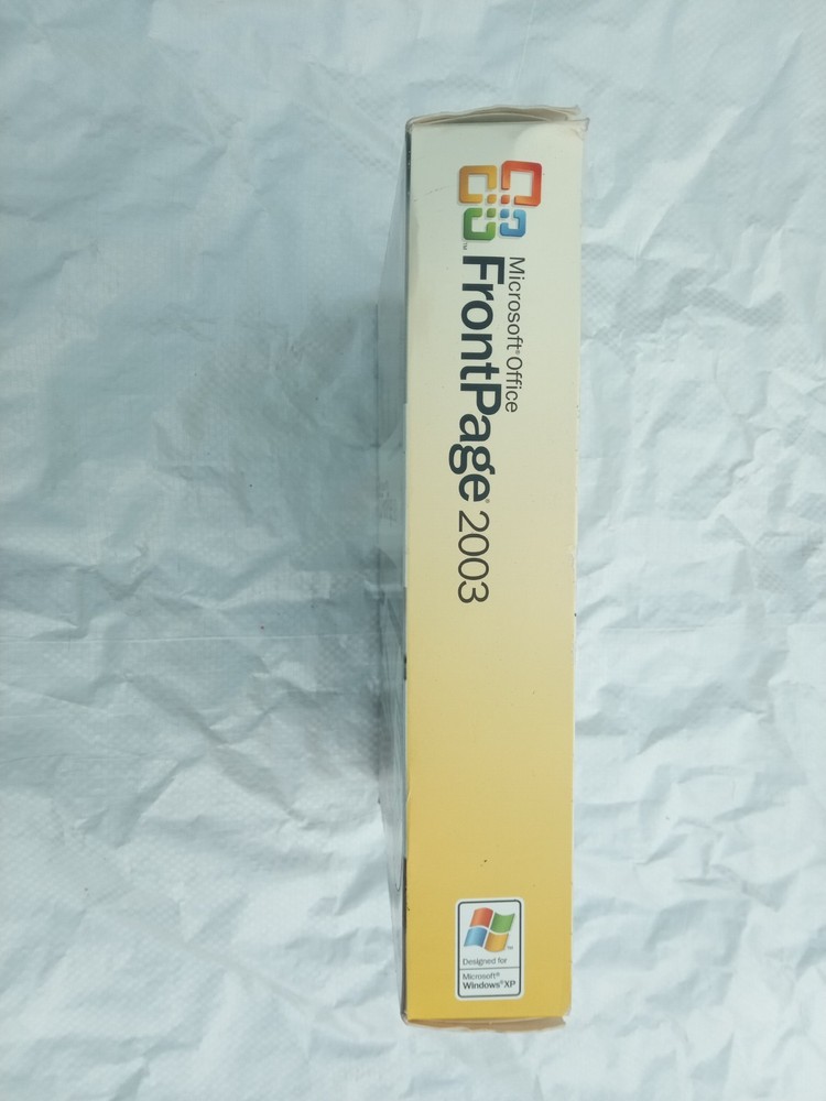 Microsoft Office FrontPage 2003 Upgrade Software CD for Windows w/ Product Key