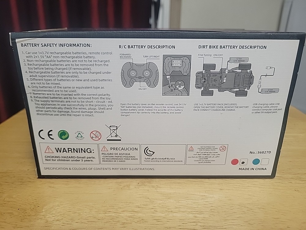 Super Sandy Beast Remote Control Car 1:20