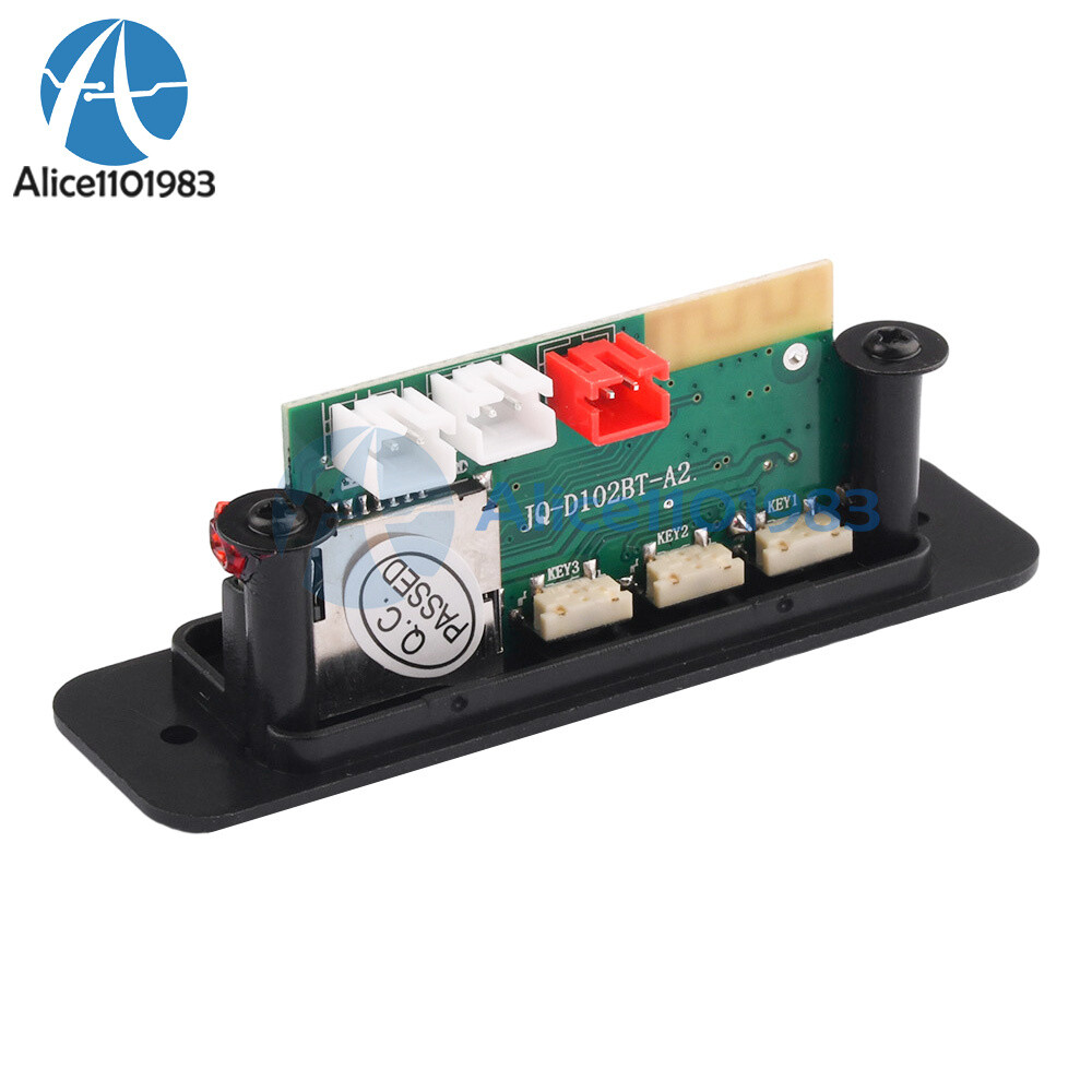 DC5V Bluetooth MP3 Player Decoder Board Car FM Radio Module 2*3W Amplifier