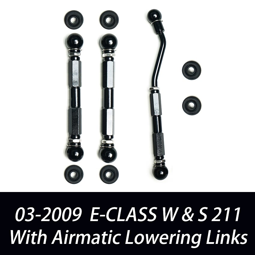 MERCEDES BENZ E CLASS ADJUSTABLE LOWERING LINKS SUSPENSION KIT W211 E55 E63 E500