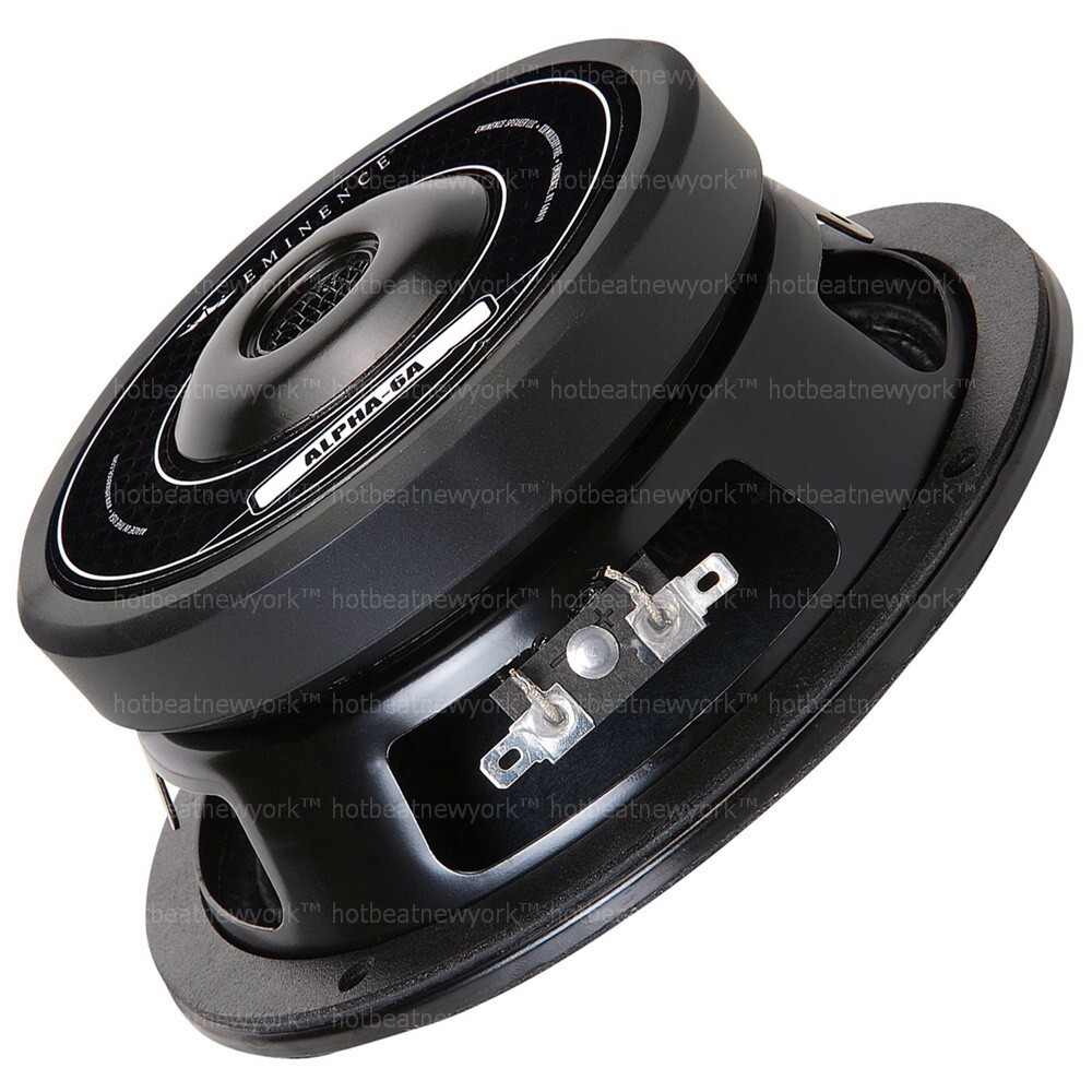 Eminence ALPHA-6A 6" inch Midrange Raw Speakers 2-PACK ALPHA 6A
