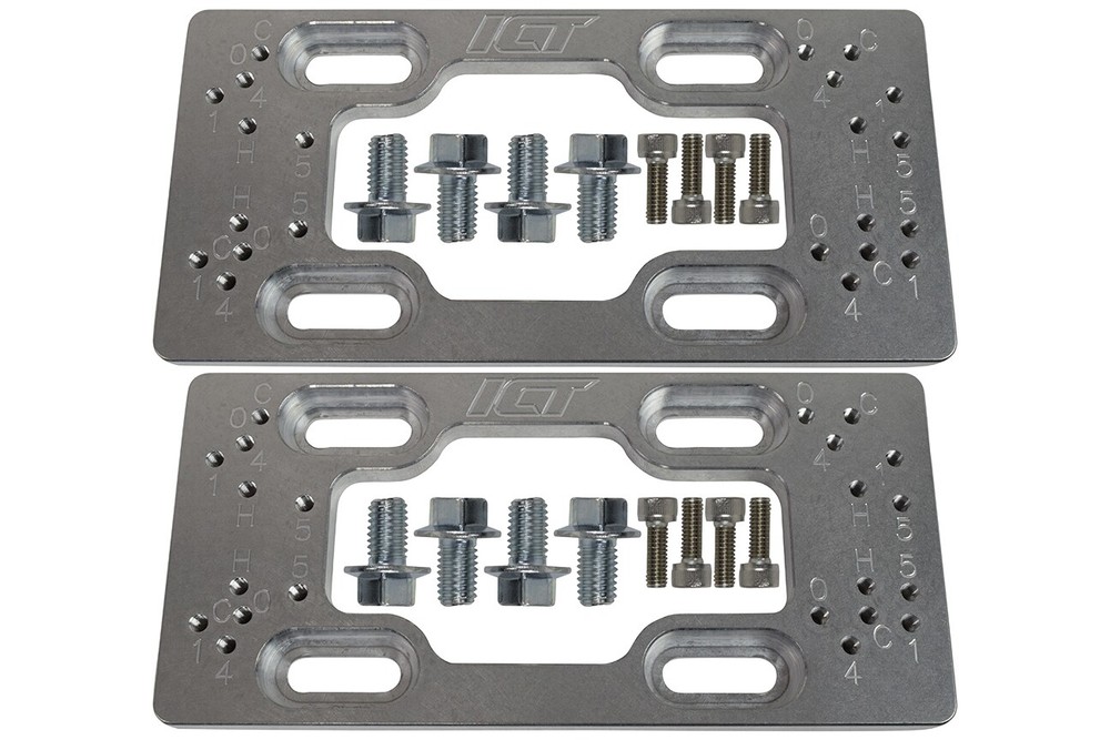 LS Mounting Base Plates (for Remote Coil Brackets on Engine Block) LS1 LS3 LSX