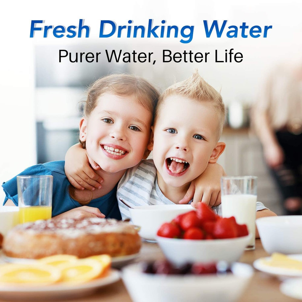 ICEPURE Pitcher Water Filter, Replacement for Brita, Mavea 107007, ob03, 6Pack