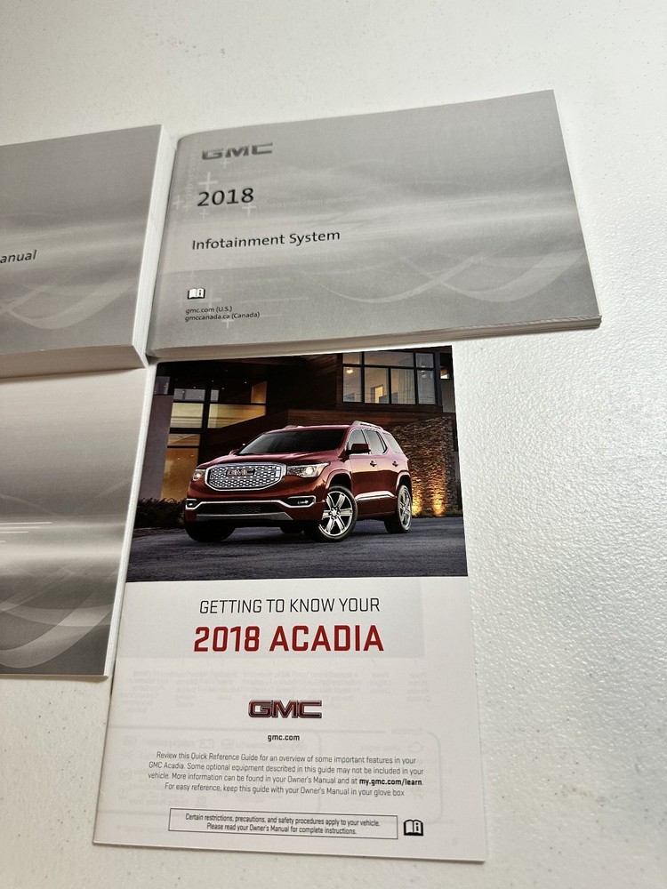 GMC Acadia 2018 Owners Manual