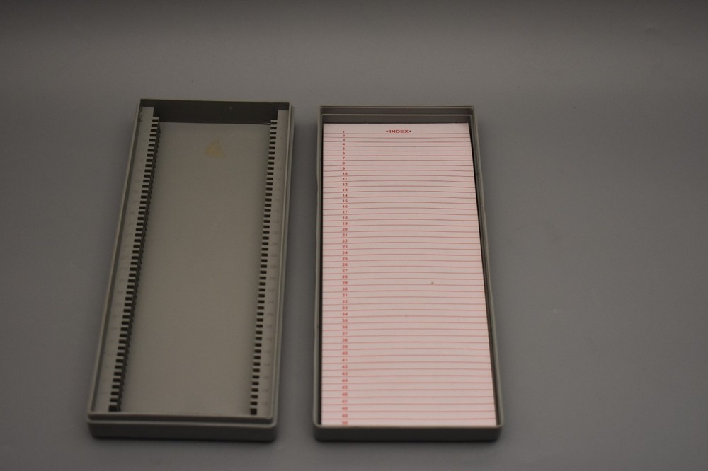 Microscope Slide case box contain 50 Slide
