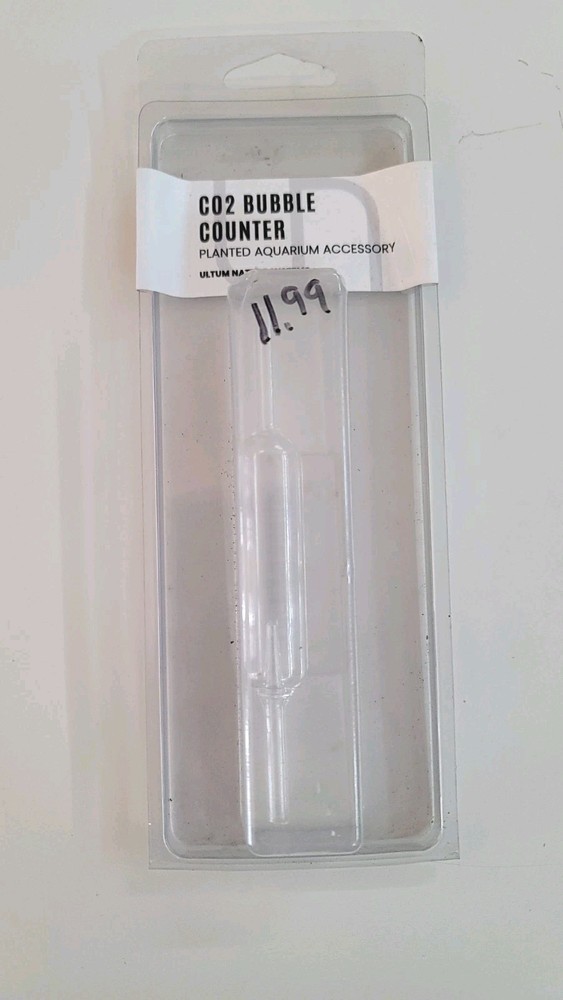 UNS CO2 BUBBLE COUNTER PLANTED AQUARIUM ACCESSORY