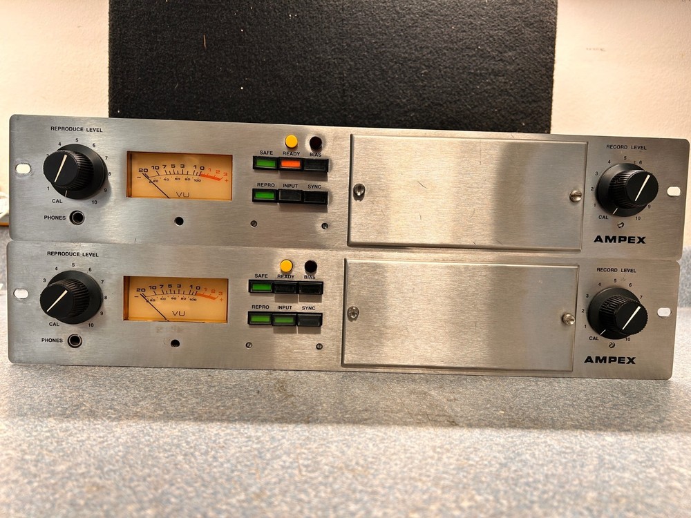 Ampex AG440C Complete Electronics Preamp modules with covers and transformers