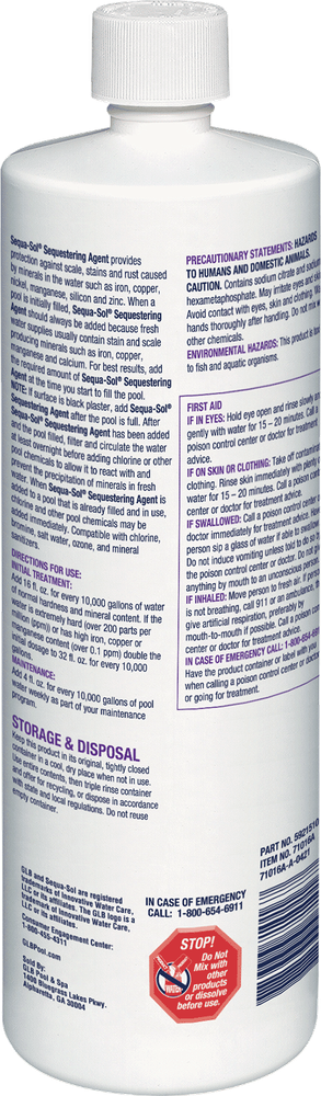 GLB Sequa-Sol - 1 qt.