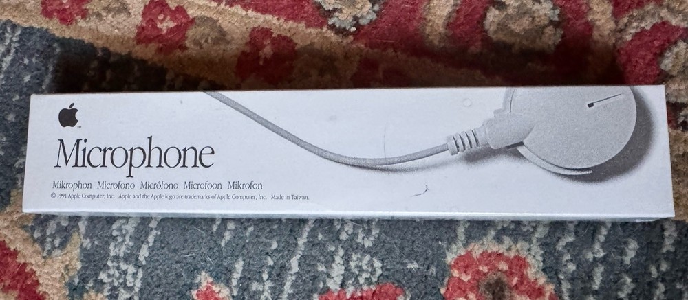 Apple Vintage Microphone | 1991 | Sealed
