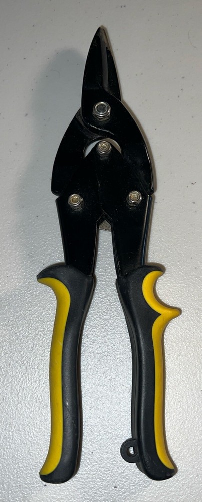 Task Force Aviation Snips - Chrome Vanadium - Yellow/Black Handle - 10”
