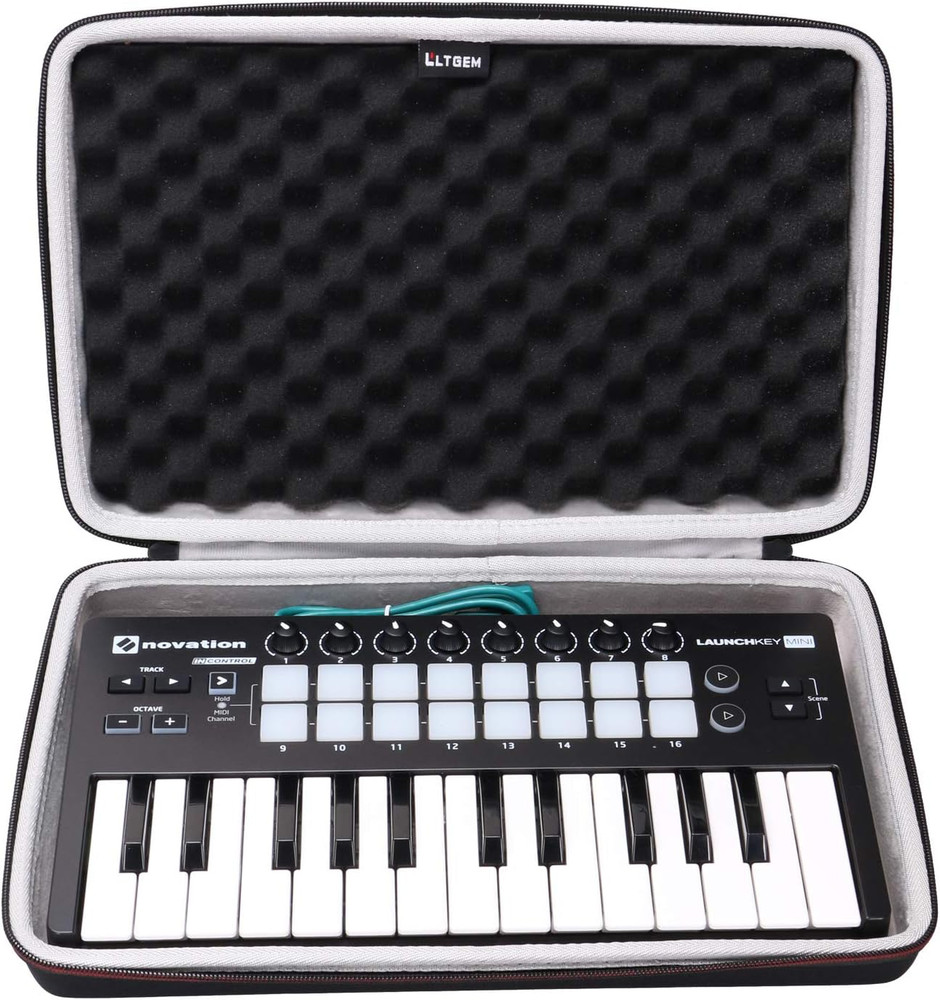 LTGEM EVA Hard Case Novation Launchkey Mini 25-Note USB Keyboard MK2 Controller