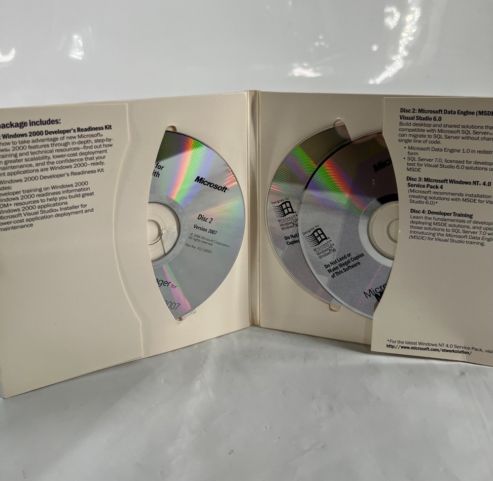 Microsoft Visual Studio 6 6.0 Plus Pack