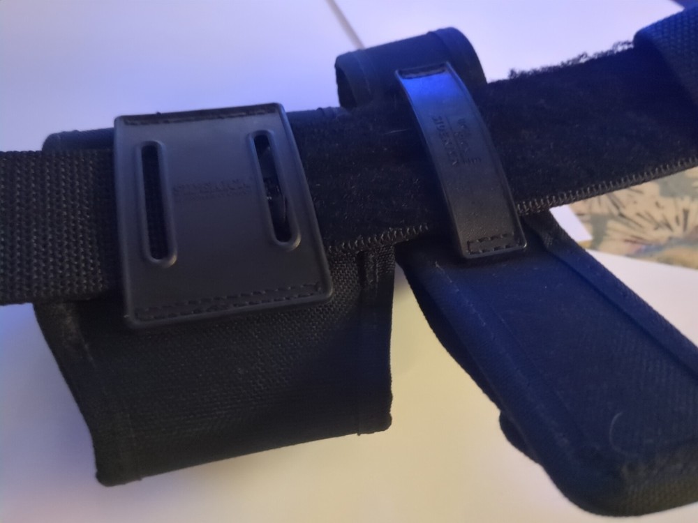 Uncle Mike's Sidekick Medium Law Enforcement Belt With Accessories