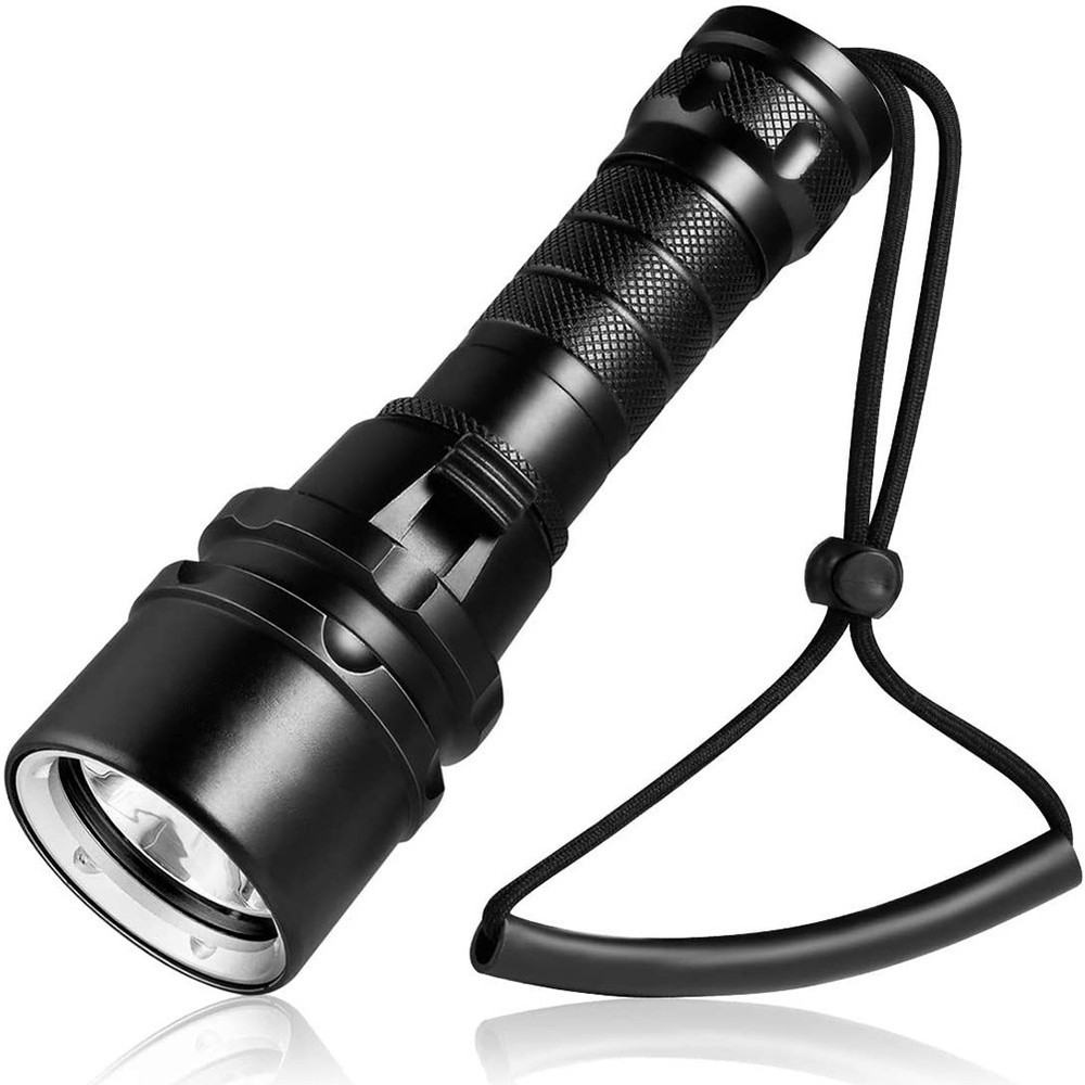 Diving Flashlight Torch L2 LED Light Waterproof 50M Deep Underwater Lamp/Replace