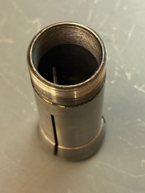 5/16" Round 5C Collet w/Internal Threads