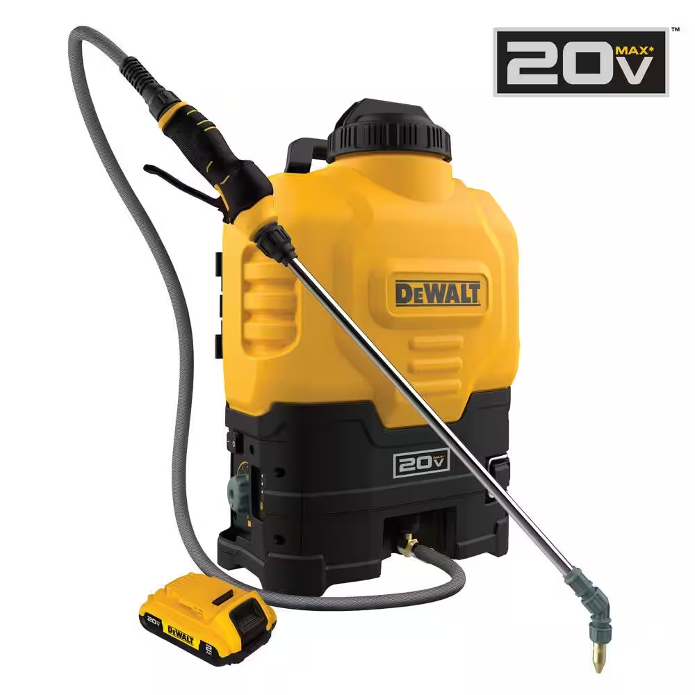 Lithium-Ion Powered Battery Backpack Sprayer
