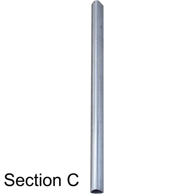 S&K Telescoping Bat House Pole with Ground Socket, 15'