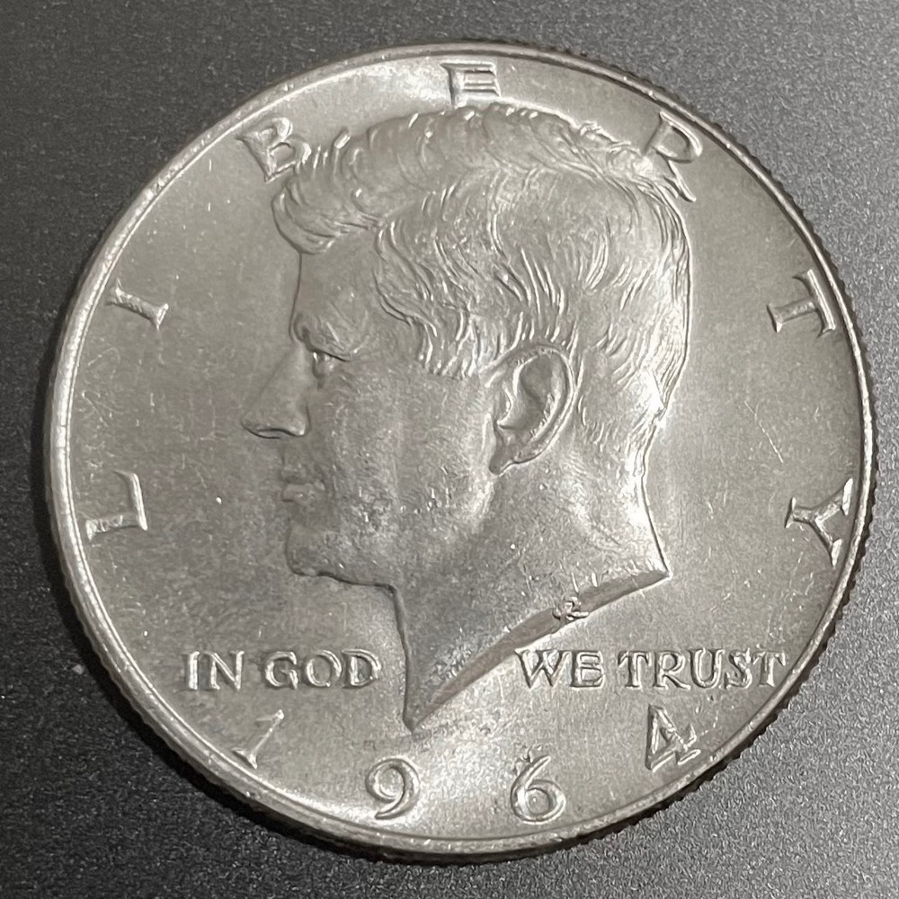 1964 Kennedy Half Dollar - 90% Silver