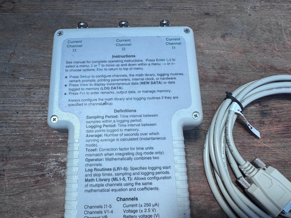 LI-COR LI-1400 Data Logger