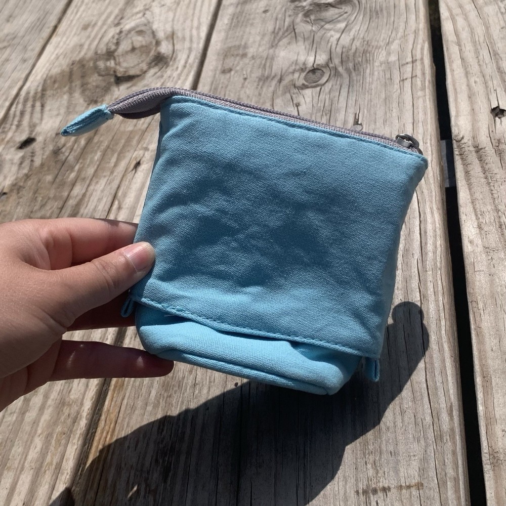 Blue Collapsable Pencil Case From Pushcases