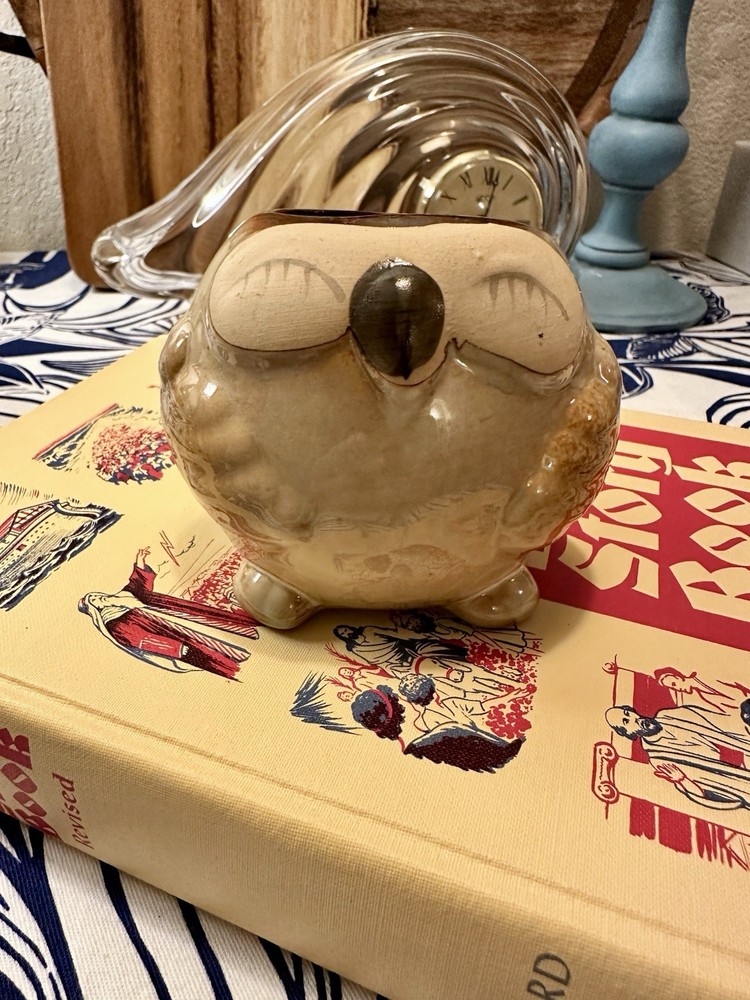 The Cutest Little Owl Ceramic Planter - 3” Tall