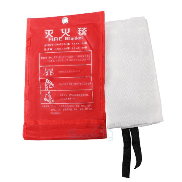 39''X39'' Prepared Emergency Fire Blanket Fire Suppression Blanket Quick Release