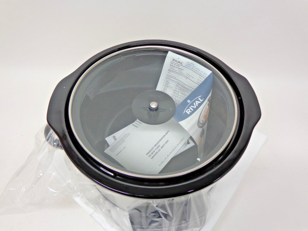 Rival 38501 C 5 qt Automatic Oval Crockpot