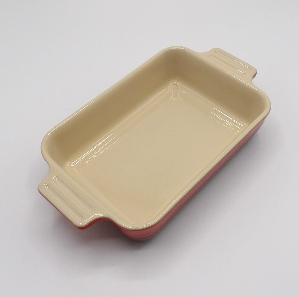 CERISE (CHERRY) BY LE CREUSET 7” RECTANGULAR BAKER BAKING DISH NEW