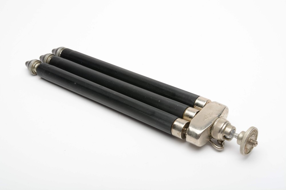 Susis "Flat" Tripod+Ball Head, Germany, ~Folded 11", Nice