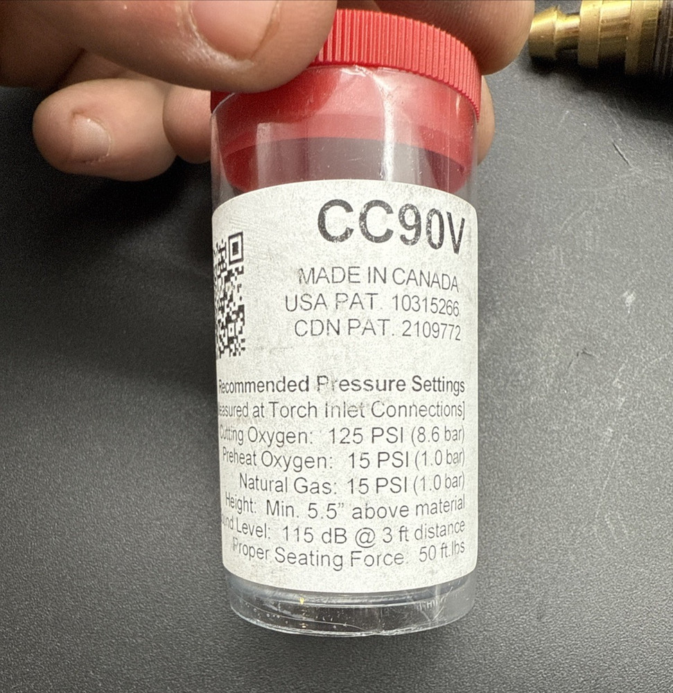 Oxy-Arc CANCUT CC90V Torch Cutting Tip (8" Thickness) *NEW*