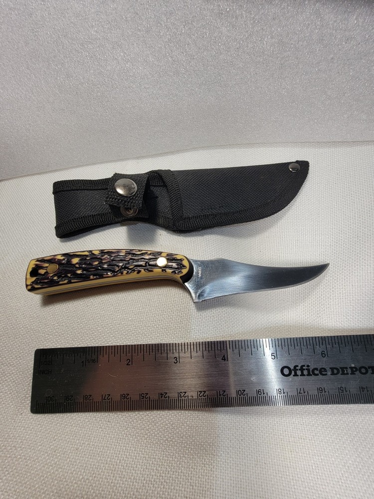 Ocoee River Cutlery Sharp Finger Style Fixed Blade with sheath