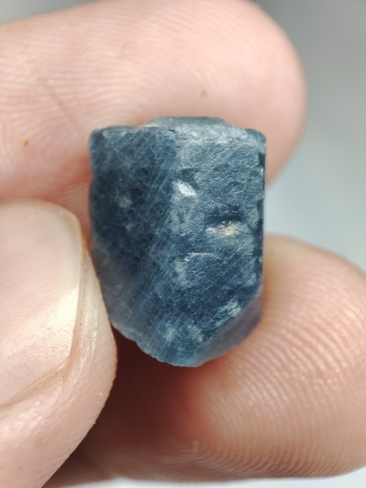 Rough Sapphire crystals , Having Good Luster & Nice Color.
