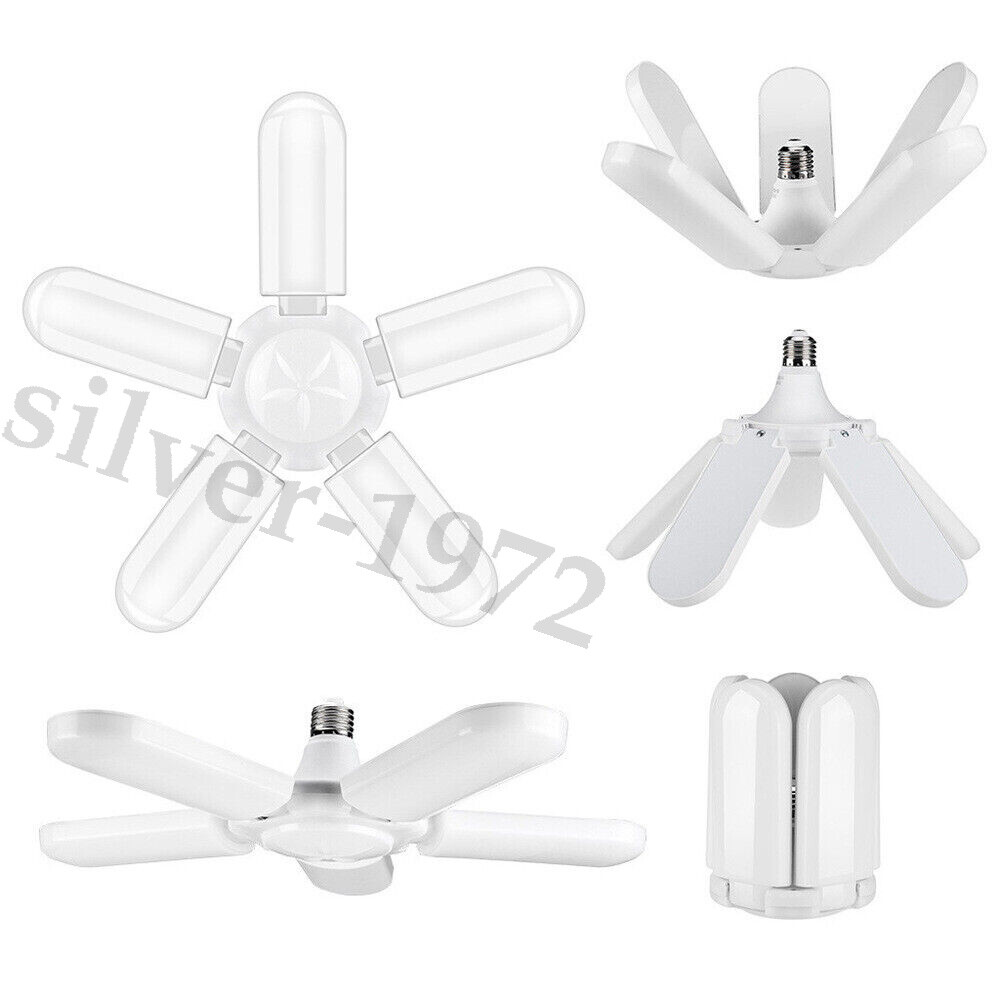 6000000LM LED Garage Light Super Bright Work Ceiling Lights Deformable Bulb WD