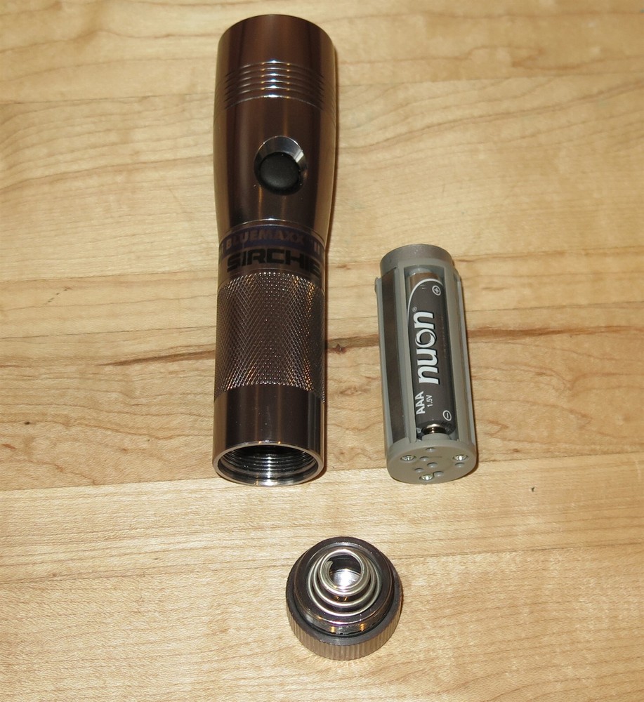 Sirchie Mini BlueMaxx II 455nm Blue Forensic Light Source Flashlight - CSI Crime