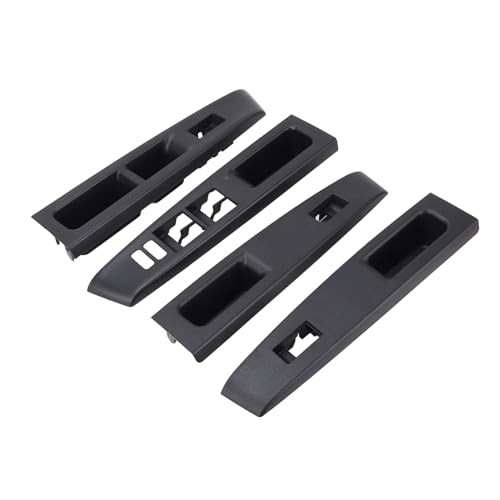 4PCS Front Armrest Upper Panel Cover Trim for Vitz 2010-2014 Right Hand Drive