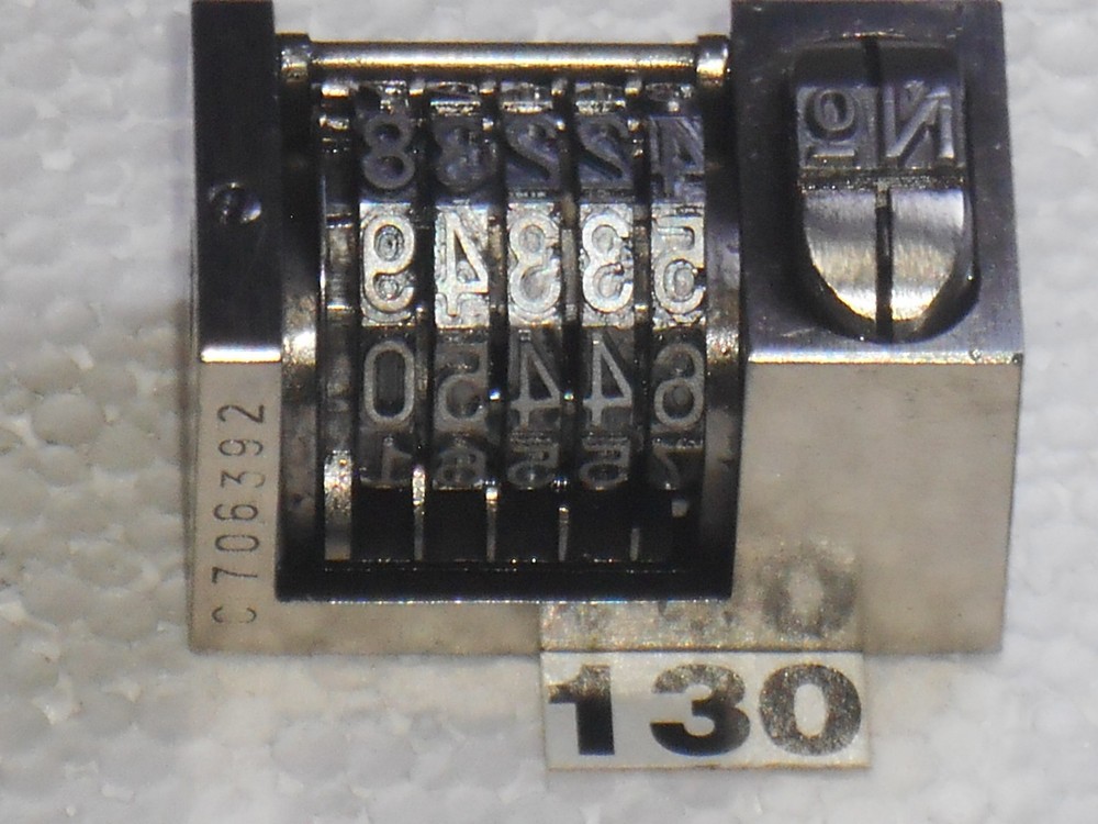 ATLANTIC | letterpress numbering machine | 130