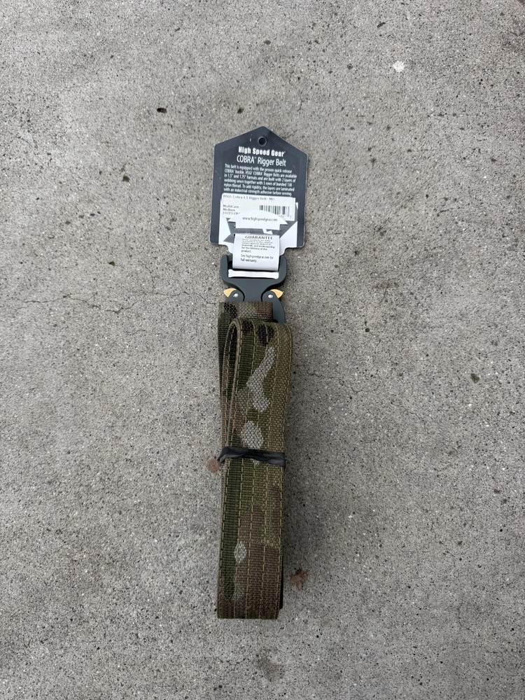 HSGI Cobra Multicam 1.5" Rigger Belt Medium