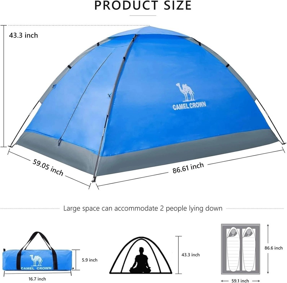 Portable Backpacking Tent for Hiking