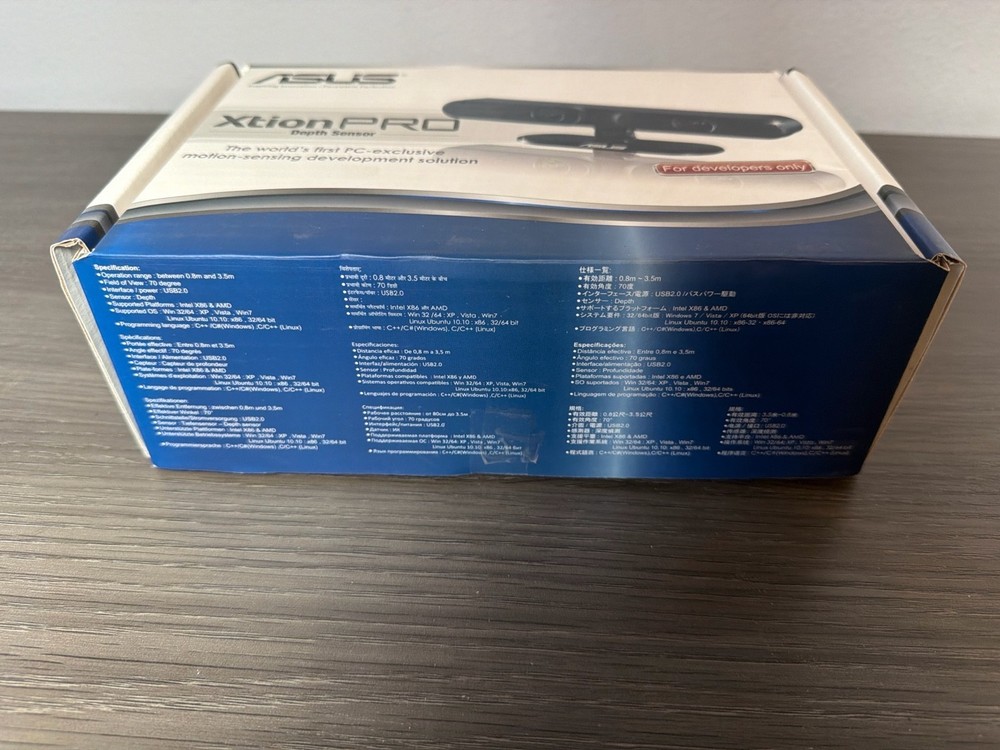 ASUS Xtion PRO Depth Sensor – New Open Box – Developer / Robotics / OpenNI