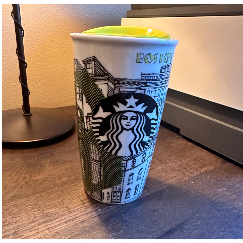 STARBUCKS 2015 BOSTON CERAMIC TUMBER; EUC