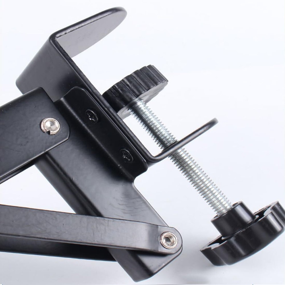 Under Desk Keyboard Tray Support Bracket Adjustable Desktop Extension Board S...